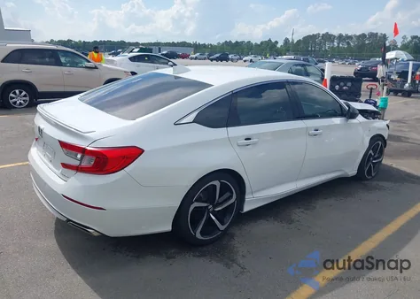 2018 Honda Accord Sport from USA, damaged, VIN 1HGCV1F3XJA189260